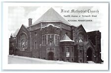c1930's First Methodist Church Altoona Pennsylvania PA Unposted Vintage Postcard picture