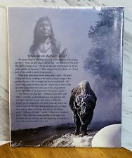 INDIAN AND BUFFALO (CHIEF SEATTLE) Poems 10”x8” New  picture