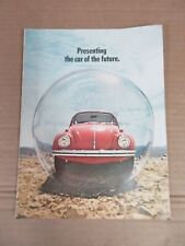 Vintage Volkswagen Beetle Presenting The Car Of The Future Dealer Brochure  D3 picture