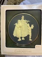 Hallmark Cameo Keepsake Ornament Norman Rockwell Carolers 1981 New In Box picture