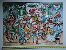 (LOT OF 25) VTG 1981 GENESEE BEER POSTER 28x20 PROMO GENNY ROCHESTER NY MINT picture