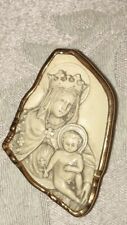 Vintage Madonna And Child  Broach Vatican Library picture