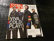 MAY 2008 SPIN music magazine COLD PLAY - NINE INCH NAILS picture