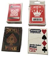 lot of vintage decks of playing cards picture