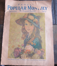 Vintage Magazine People's Popular Monthly Homecraft Magazine August 1927 Issue picture