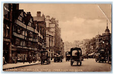 1912 Old Houses Staple JNN & High Holborn London England Antique Postcard picture