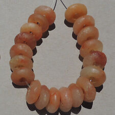 19 ancient agate african stone beads mali #5047 picture