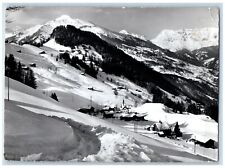 c1910's Switzerland Mountain Winter Scesapiana Valzeina RPPC Photo Postcard picture