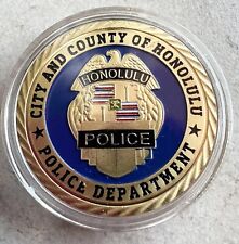 CITY OF HONOLULU POLICE Dept Challenge Coin  picture