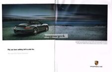 2008 PORSCHE 911 Turbo Cabriolet Charcoal Gray Centerfold Vintage Ad  picture