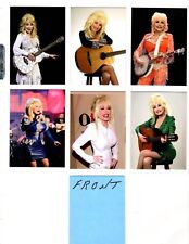 DOLLY PARTON   CUSTOM  NOVELTY TRADING CARD 6 CARDS   SET picture