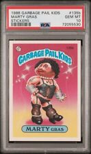 PSA 10 GEM MNT 1986 Topps Garbage Pail Kids OS4 135b Marty Gras 4th Series Card picture