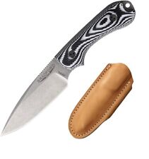 Bradford Knives Guardian 3 3D Fixed Knife  AEB-L Steel Blade Black-White G10   picture