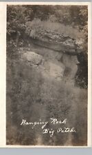 HANGING ROCK bigpatch wi real photo postcard rppc big patch kaysville picture