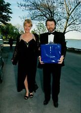 Björn Ulvaeus with wife arrives at Marie Fredri... - Vintage Photograph 877310 picture