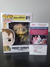 Funko Pop The Office Dwight Schrute #871 ~Signed By Rainn Wilson JSA +Protector picture