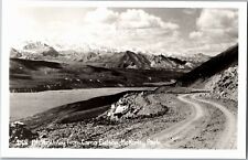 RPPC Mt. McKinley from Camp Eielson, McKinley Park AK Vintage Postcard G16 picture