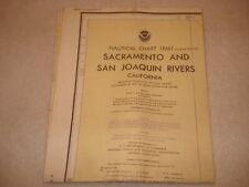Nautical Chart 18661 Sacramento & San Joaquin Rivers dated 1976 picture