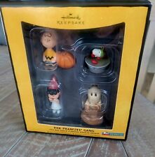 2008 Halloween Peanuts Gang It's The Great Pumpkin Charlie Brown Set of 4 picture