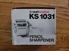 Vintage Hunt Boston KS1031 Pencil Sharpener 8 Hole Hand Cranked New In Box picture