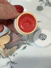 VINTAGE YARDLEY LONDON POT O'GLOSS TINTED LIP GLOSS RED COLLECTIBLE   picture