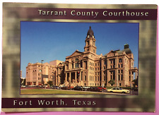 Tarrant County Courthouse Fort Worth, Texas Historic Building Postcard picture