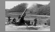 Korean War M115 Howitzer 8 Inch Cannon PHOTO US Army Field Artillery at YONCHON picture