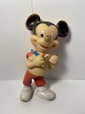 1950'S WALT DISNEY HITCHHIKING HOBO MICKEY MOUSE SQUEAKY TOY picture