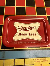 Vintage Miller beer small tray picture