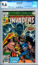INVADERS 29 CGC 9.6 WP 1st TEUTONIC KNIGHT Swastika WWII WAR Hitler MARVEL 1979 picture