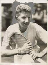 1933 Press Photo Donald Budge of Oakland, CA, rising tennis star - nei20802 picture