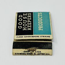 Cupples Company St Louis MO Good Housekeepers Matchbook Cover Vintage picture