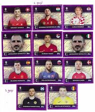 TOPPS Euro 2024 - Choose 1x Captain Parallel Sticker #2 in Purple/Purple picture