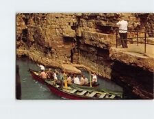 Postcard Start of Boat Ride at Ausable Chasm New York USA picture