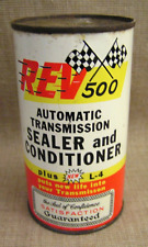 1960's Vtg. Rev 500 Automatic Transmission Sealer & Conditioner Tin Can - Full picture