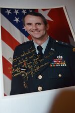 Maj General Jerry Harrison Signed 8x10 Photo US Air Force picture