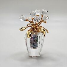 Swarovski Crystal Memories Spring Flowers Gold Stems/Leaves 9448 NR 000 007.  picture