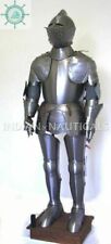 Medieval Knight Wearable Suit Of Armor Crusader Combat Full Body Armor LO31 picture