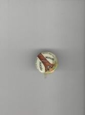 Early 1900s pin PACIFIC MUTUAL Insurance pinback Huge TREE HORSE Drawn CARRIAGE picture