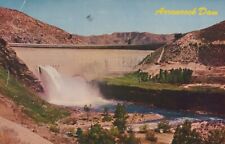 Arrow Rock Dam Boise Valley Idaho Posted Vintage Chrome Postcard picture