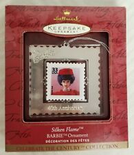 Hallmark BARBIE Silken Flame 40th Anniv. Postage Stamp Keepsake Ornament  picture