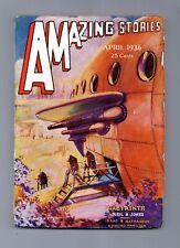 Amazing Stories Pulp Apr 1936 Vol. 10 #9 VG picture