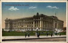 Municipal Courts Building St Louis Missouri ~ dated 1919 vintage postcard picture