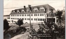 NEW CHASE HOTEL WALKER MN c1920 real photo postcard rppc minnesota lake resort picture