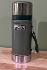 Vintage Aladdin Stanley Thermos Bottle 24oz Green Wide Mouth A-1350B No. 135 Cup picture