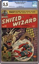 Shield-Wizard Comics #11 CGC 5.5 1943 4358244003 picture