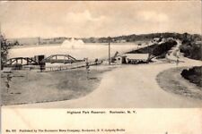 Rochester, NY, Highland Park Reservoir, Bridge, Fountain, Postcard, c1906, #1732 picture