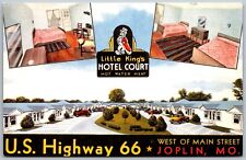 Joplin Missouri Modern Repro Postcard Little King's Court Motel Route 66 picture