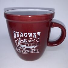 Vintage Skagway Alaska Tourbus White Pass & Yukon Route Coffee Mug picture