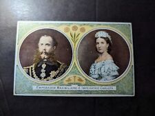 Mint Mexico PPC Postcard Emperor Maximilano and Empress Carlota Royalty picture